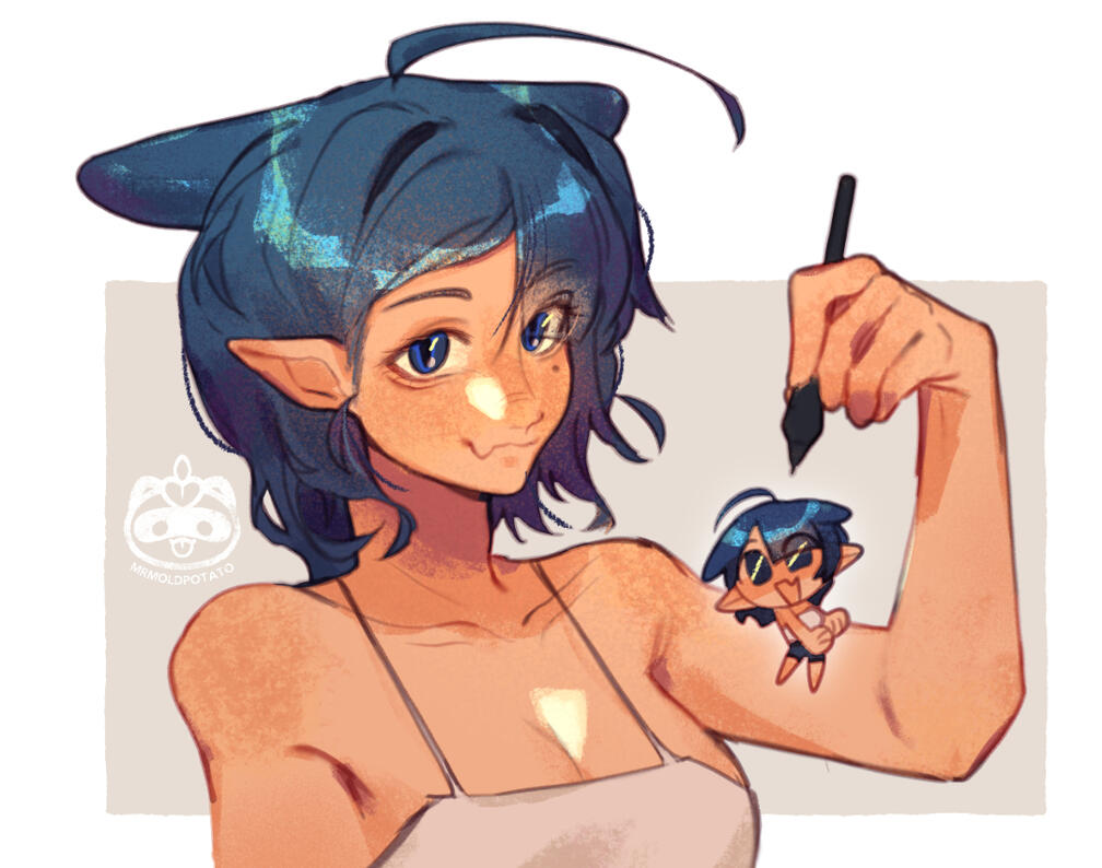 art by mrmoldpotato